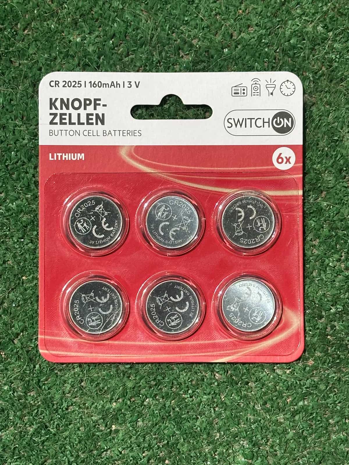 Батерии CR2025 SwitchON 6 броя